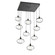Pendants Multi-port/Cascade by Hammerton Studio ( 404 | CHB0036-09-MB-OC-C01-E2 Coppa ) 