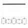 Linear/Island 4 Light + by Eurofase ( 40 | 37078-010 Dagmar ) 