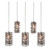 Linear/Island 4 Light + by Hammerton Studio ( 404 | PLB0013-09-MB-0-C01-E2 Tempest ) 