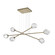 Linear/Island 4 Light + by Hammerton Studio ( 404 | PLB0039-M3-GB-C-CA1-L3 Gem ) 