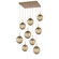 Pendants Multi-port/Cascade by Hammerton Studio ( 404 | CHB0066-09-NB-GB-C01-L1 Aster ) 