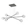 Linear/Island 4 Light + by Hammerton Studio ( 404 | PLB0039-M3-GP-C-CA1-L3 Gem ) 