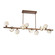 Linear/Island 4 Light + by Hammerton Studio ( 404 | PLB0039-T0-BB-A-001-L1 Gem ) 