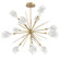 Mid. Chandeliers Starburst by Hammerton Studio ( 404 | CHB0059-0B-GB-BC-001-L3 Blossom ) 