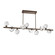 Linear/Island 4 Light + by Hammerton Studio ( 404 | PLB0039-T0-FB-C-001-L3 Gem ) 