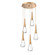 Pendants Multi-port/Cascade by Hammerton Studio ( 404 | CHB0078-05-NB-C-C01-L3 Raindrop ) 