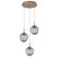 Mini Pendants 3 Light Cluster by Hammerton Studio ( 404 | CHB0066-03-NB-GS-C01-L3 Aster ) 