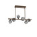 Linear/Island 4 Light + by Hammerton Studio ( 404 | PLB0039-T6-FB-S-001-L1 Gem ) 