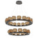 Large Chandeliers Ring/Halo by Hammerton Studio ( 404 | CHB0091-2B-GP-B-CA1-L1 Vessel ) 