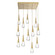 Mid. Chandeliers Multi-Port/Cascade by Hammerton Studio ( 404 | CHB0078-12-GB-C-C01-L3 Raindrop ) 