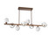 Linear/Island 4 Light + by Hammerton Studio ( 404 | PLB0039-T8-BB-C-001-L3 Gem ) 
