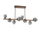 Linear/Island 4 Light + by Hammerton Studio ( 404 | PLB0039-T8-BB-S-001-L3 Gem ) 