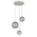 Mini Pendants 3 Light Cluster by Hammerton Studio ( 404 | CHB0092-03-BS-S-C01-L1 Gaia ) 
