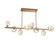 Linear/Island 4 Light + by Hammerton Studio ( 404 | PLB0039-T8-NB-A-001-L3 Gem ) 