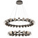 Mid. Chandeliers Ring/Halo by Hammerton Studio ( 404 | CHB0079-2T-FB-PC-CA1-L1 Pebble ) 