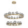 Large Chandeliers Ring/Halo by Hammerton Studio ( 404 | CHB0089-2B-GB-S-CA1-L1 Mesa ) 