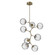 Pendants Glass Down by Hammerton Studio ( 404 | CHB0092-VB-GB-C-001-L3 Gaia ) 