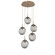Pendants Multi-port/Cascade by Hammerton Studio ( 404 | CHB0066-05-NB-GS-C01-L3 Aster ) 