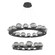 Large Chandeliers Ring/Halo by Hammerton Studio ( 404 | CHB0089-2B-MB-S-CA1-L3 Mesa ) 