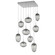 Pendants Multi-port/Cascade by Hammerton Studio ( 404 | CHB0069-09-CS-FS-C01-L3 Cosmos ) 