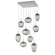Pendants Multi-port/Cascade by Hammerton Studio ( 404 | CHB0069-09-CS-GS-C01-L3 Cosmos ) 