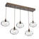 Linear/Island 4 Light + by Hammerton Studio ( 404 | PLB0036-05-FB-OC-C01-E2 Coppa ) 