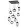 Pendants Multi-port/Cascade by Hammerton Studio ( 404 | CHB0069-09-GP-ZS-C01-L3 Cosmos ) 