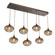 Linear/Island 4 Light + by Hammerton Studio ( 404 | PLB0036-07-FB-OB-C01-E2 Coppa ) 