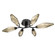 Semi-Flush Mts. Directional by Hammerton Studio ( 404 | CLB0050-01-MB-CB-L1 Rock Crystal ) 
