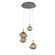 Mini Pendants 3 Light Cluster by Hammerton Studio ( 404 | CHB0089-03-GP-B-C01-L3 Mesa ) 