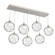   by Hammerton Studio ( 404 | PLB0047-07-BS-OC-C01-E2 Optic Blown Glass ) 