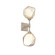 Sconces Double Glass by Hammerton Studio ( 404 | IDB0039-02-BS-A-L3 Gem ) 