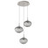 Mini Pendants 3 Light Cluster by Hammerton Studio ( 404 | CHB0068-03-BS-FS-C01-L3 Nebula ) 