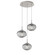 Mini Pendants 3 Light Cluster by Hammerton Studio ( 404 | CHB0068-03-BS-ZS-C01-L3 Nebula ) 