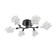 Semi-Flush Mts. Directional by Hammerton Studio ( 404 | CLB0059-01-MB-BC-L3 Blossom ) 