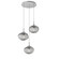 Mini Pendants 3 Light Cluster by Hammerton Studio ( 404 | CHB0068-03-CS-ZS-C01-L3 Nebula ) 