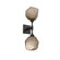 Sconces Double Glass by Hammerton Studio ( 404 | IDB0039-02-MB-B-L1 Gem ) 