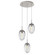 Mini Pendants 3 Light Cluster by Hammerton Studio ( 404 | CHB0063-03-BS-C-C01-E2 Meteo ) 