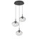 Mini Pendants 3 Light Cluster by Hammerton Studio ( 404 | CHB0068-03-MB-ZC-C01-L3 Nebula ) 