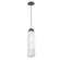 Mini Pendants Glass Down by Hammerton Studio ( 404 | LAB0056-01-FB-LC-C01-L1 Ledgestone ) 