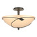 Semi-Flush Mts. Bowl Style by Hubbardton Forge ( 39 | 126732-SKT-07-SS0052 Leaf ) 