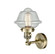 Sconces Single Glass by Innovations ( 405 | 203SW-AB-G534-LED Franklin Restoration ) 