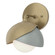 Sconces Single Glass by Hubbardton Forge ( 39 | 201374-SKT-84-82-GG0711 Brooklyn ) 