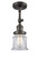 Semi-Flush Mts. Glass Down by Innovations ( 405 | 201F-OB-G182S Franklin Restoration ) 