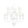Large Chandeliers Candle by Hudson Valley ( 70 | MDS433-WP Windsor ) 