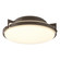 Flush Mounts Bowl Style by Hubbardton Forge ( 39 | 126745-SKT-05-GG0097 Metra ) 