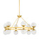 Mid. Chandeliers Ring/Halo by Hudson Valley ( 70 | 8236-AGB Grafton ) 