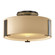 Semi-Flush Mts. Drum Shade by Hubbardton Forge ( 39 | 126753-SKT-14-GG0218 Impressions ) 