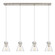 Linear/Island 4 Light + by Innovations ( 405 | 124-410-1PS-SN-G411-8SDY Downtown Urban ) 