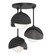 Semi-Flush Mts. Multi-port/Cluster by Hubbardton Forge ( 39 | 121374-SKT-10-20-GG0711 Brooklyn ) 